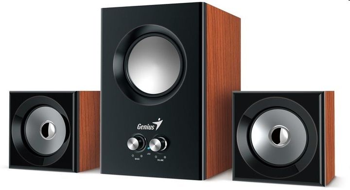 Eladó Már csak volt!!! Hangfal Genius SW-2.1 375 2.1 Wood - olcsó, Új Eladó Már csak volt!!! - Miskolc ( Borsod-Abaúj-Zemplén ) fotó