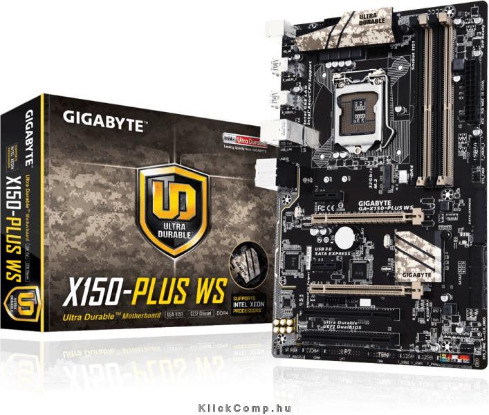 Eladó Már csak volt!!! Alaplap B150 LGA1151 mATX Gigabyte X150-PLUS WS Intel - olcsó, Új Eladó Már csak volt!!! - Miskolc ( Borsod-Abaúj-Zemplén ) fotó