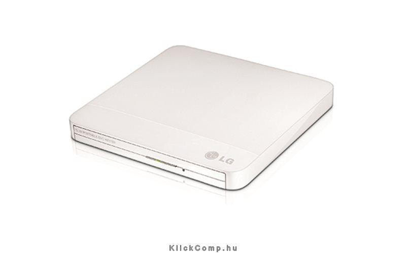 Eladó Már csak volt!!! LG ODD Külső - DVD író Ultrakeskeny (Fehér; Retail; c.sz: GP50NW40; USB Táp; USB - olcsó, Új Eladó Már csak volt!!! - Miskolc ( Borsod-Abaúj-Zemplén ) fotó