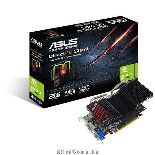 Eladó Már csak volt!!! Asus PCI-E Nvidia GT740 2048MB DDR3, 128bit, 993 1782Mhz, Dsub, DVI, HDMI, Low P - olcsó, Új Eladó Már csak volt!!! - Miskolc ( Borsod-Abaúj-Zemplén ) fotó