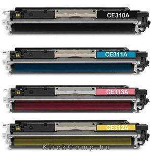 Eladó Már csak volt!!! HP CE311A Cián utángyártott toner 1000 lap - olcsó, Új Eladó Már csak volt!!! - Miskolc ( Borsod-Abaúj-Zemplén ) fotó