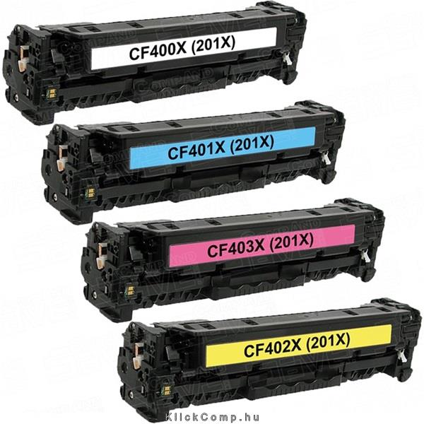 Eladó Már csak volt!!! HP CF401X   201X Cián utángyártott toner 2300 lap - olcsó, Új Eladó Már csak volt!!! - Miskolc ( Borsod-Abaúj-Zemplén ) fotó