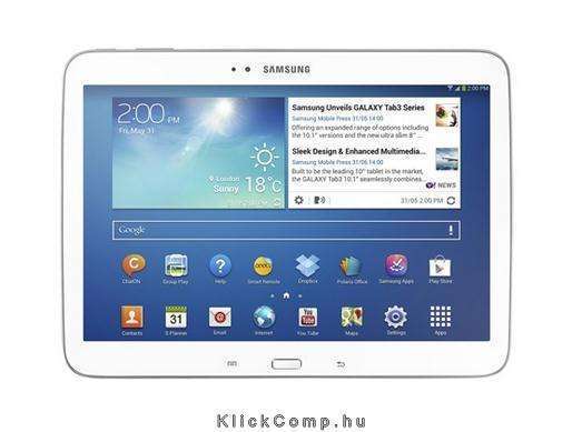 Eladó Már csak volt!!! Samsung Galaxy Tab3 10.1 (GT-P5210) 16GB fehér Wi-Fi tablet - olcsó, Új Eladó Már csak volt!!! - Miskolc ( Borsod-Abaúj-Zemplén ) fotó