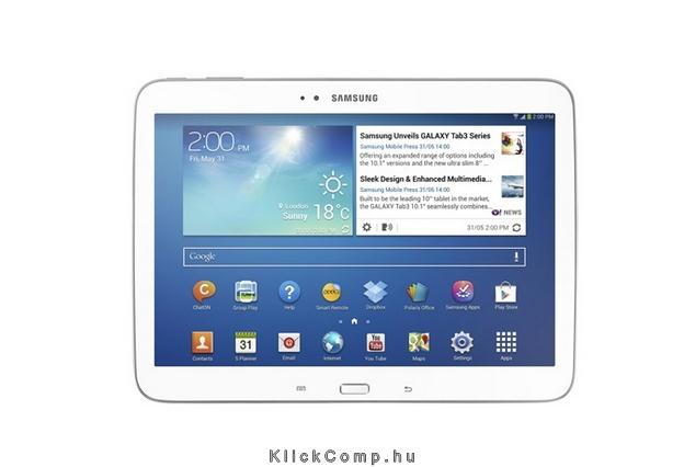 Eladó Már csak volt!!! Samsung Galaxy Tab3 10.1 (GT-P5210) 16GB fehér Wi-Fi tablet - olcsó, Új Eladó Már csak volt!!! - Miskolc ( Borsod-Abaúj-Zemplén ) fotó