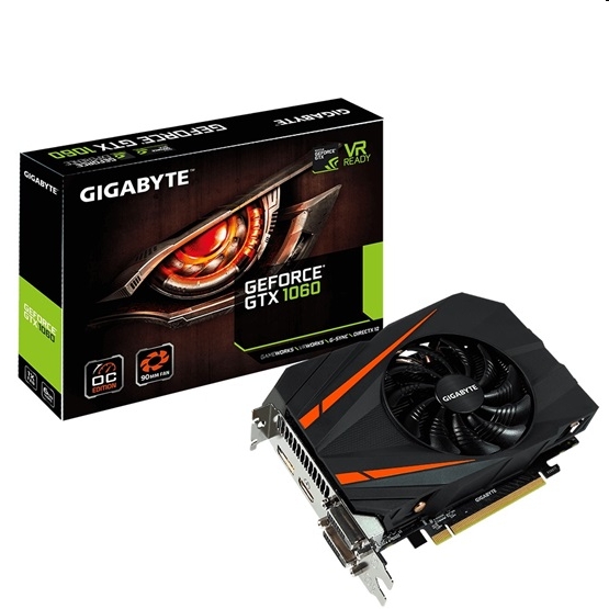 Eladó Már csak volt!!! VGA GV-N1060IXOC-6GD 6GB DDR5 PCI-Ex16x Gigabyte nVIDIA Videokártya - olcsó, Új Eladó Már csak volt!!! - Miskolc ( Borsod-Abaúj-Zemplén ) fotó