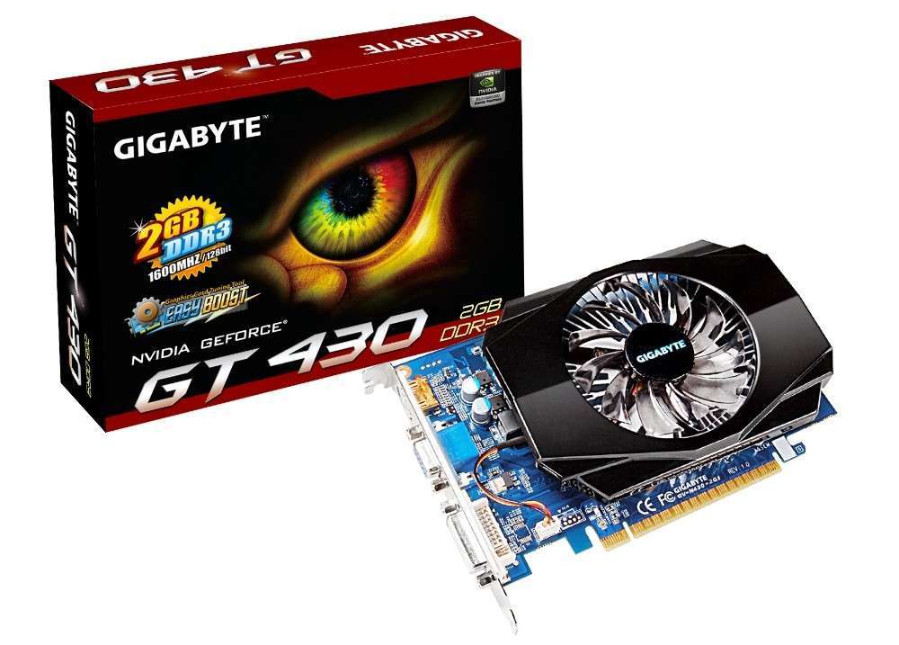 Eladó Már csak volt!!! GIGABYTE GV-N430-2GI nVidia DDR3 2GB 128bit PCIe videokártya ( 3 év) - olcsó, Új Eladó Már csak volt!!! - Miskolc ( Borsod-Abaúj-Zemplén ) fotó