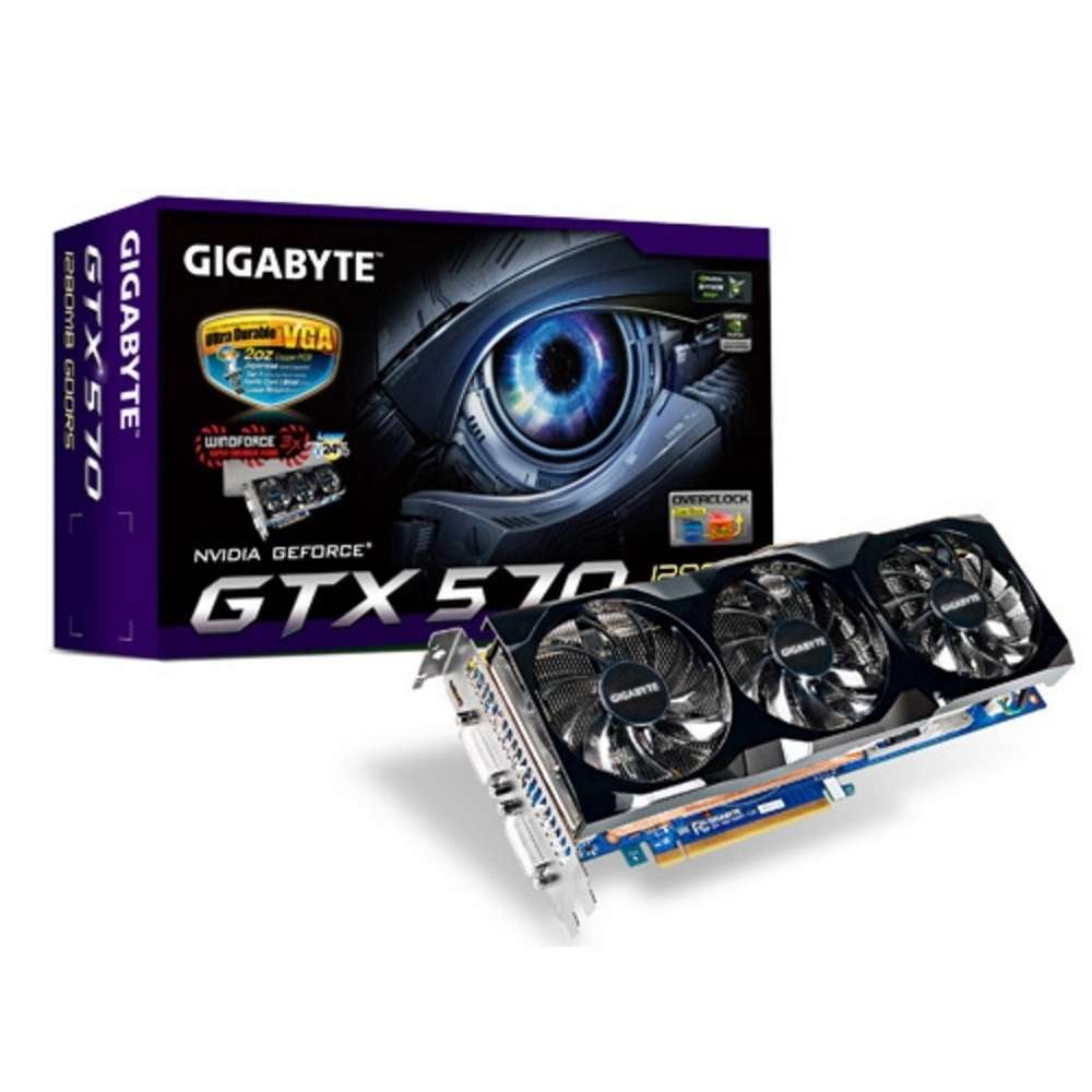 Eladó Már csak volt!!! Gigabyte PCI-E Nvidia GTX570 OC (1280MB DDR5, 320bit, 780 3800MHz, 2xDVI, HDMI, - olcsó, Új Eladó Már csak volt!!! - Miskolc ( Borsod-Abaúj-Zemplén ) fotó