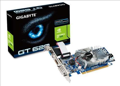 Eladó Már csak volt!!! Gigabyte PCI-E Nvidia GT620 (1024MB, DDR3, 64bit, 700 1400Mhz, DVI, HDMI, D-SUB, - olcsó, Új Eladó Már csak volt!!! - Miskolc ( Borsod-Abaúj-Zemplén ) fotó