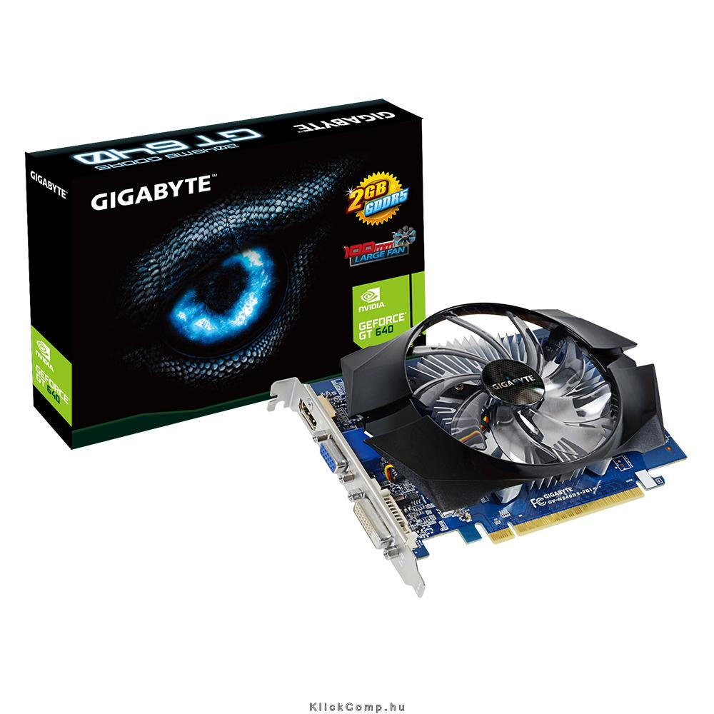 Eladó Már csak volt!!! Gigabyte PCI-E Nvidia GT640 (2048MB, DDR5, 64bit, 1046 5000Mhz, DVI, HDMI, D-SUB - olcsó, Új Eladó Már csak volt!!! - Miskolc ( Borsod-Abaúj-Zemplén ) fotó