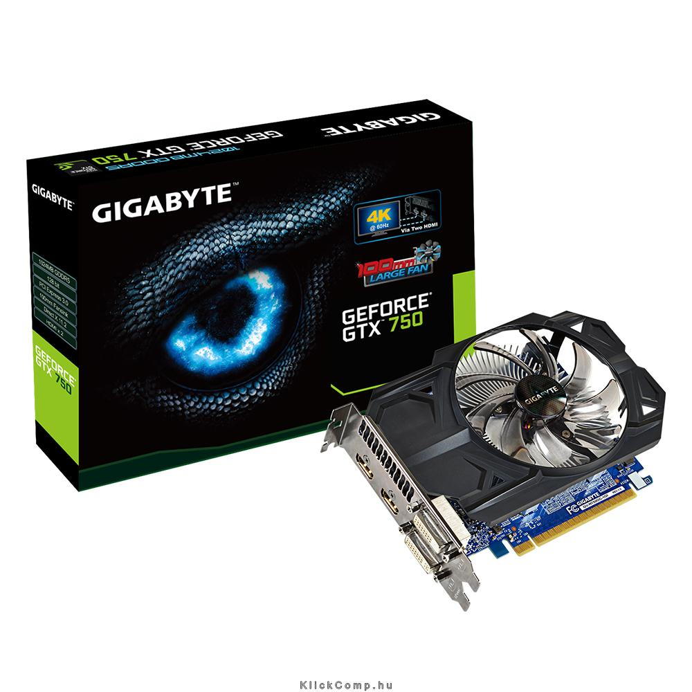 Eladó Már csak volt!!! PCI-E Nvidia GTX750 OC 1024MB, DDR5, 128bit, 1137 5000Mhz, 2xDVI, 2xHDMI, Dual S - olcsó, Új Eladó Már csak volt!!! - Miskolc ( Borsod-Abaúj-Zemplén ) fotó