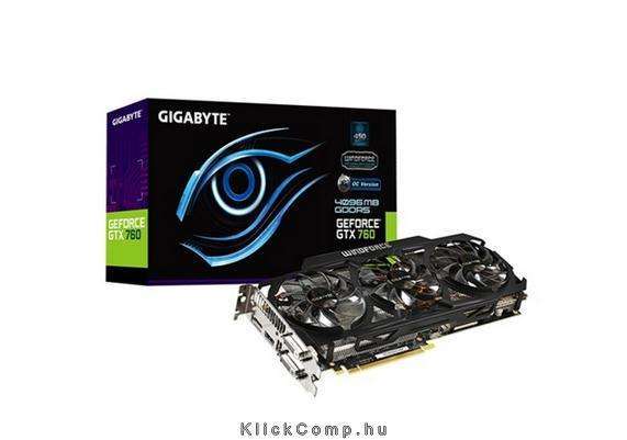 Eladó Már csak volt!!! Gigabyte GV-N760OC -4GD5 nVidia 4GB GDDR5 256bit PCI-E videokártya - olcsó, Új Eladó Már csak volt!!! - Miskolc ( Borsod-Abaúj-Zemplén ) fotó