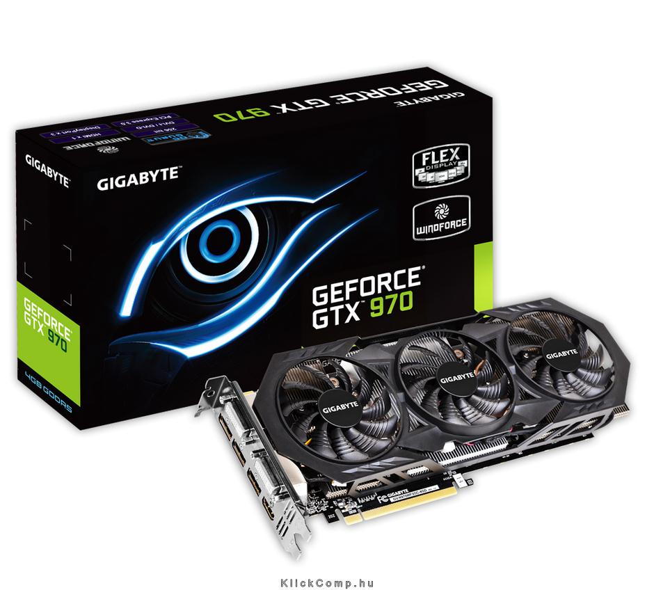 Eladó Már csak volt!!! PCI-E Nvidia GTX970 WF3 4096MB, DDR5, 256bit, 1253 7000Mhz, 2xDVI, HDMI, 3xDP, D - olcsó, Új Eladó Már csak volt!!! - Miskolc ( Borsod-Abaúj-Zemplén ) fotó