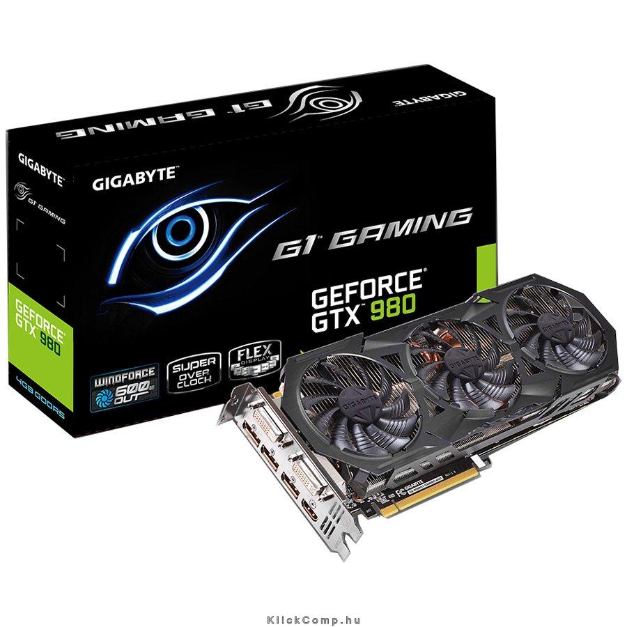Eladó Már csak volt!!! GV-N980G1 GAMING-4GD NVIDIA GeForce GTX 980, PCI Express 3.0, 4096MB GDDR5, 256 - olcsó, Új Eladó Már csak volt!!! - Miskolc ( Borsod-Abaúj-Zemplén ) fotó