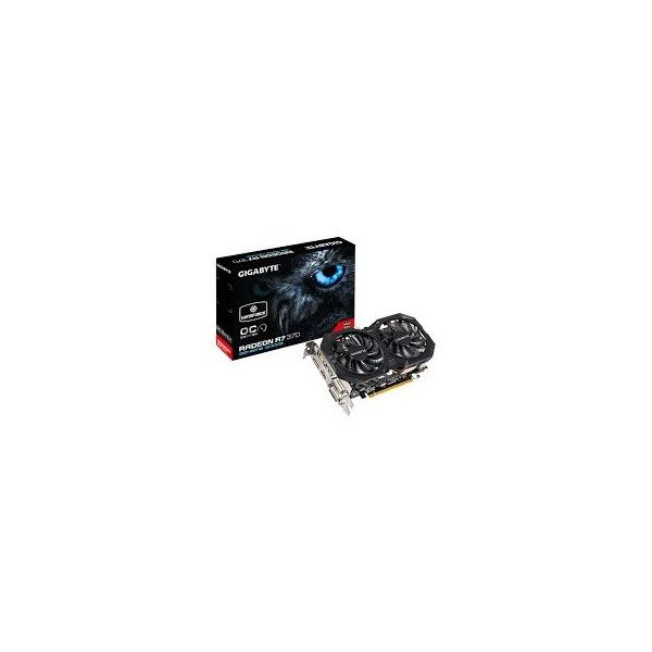 Eladó Már csak volt!!! VGA Kártya R7-370 OC 2GB DDR5 256bit 2xDVI HDMI DP Dual Slot Ventilátor Gigabyte - olcsó, Új Eladó Már csak volt!!! - Miskolc ( Borsod-Abaúj-Zemplén ) fotó