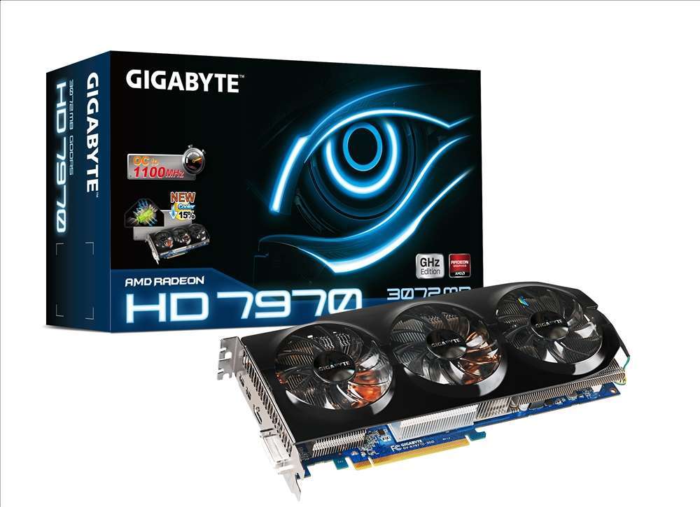 Eladó Már csak volt!!! Gigabyte PCI-E AMD HD7970 (3072MB DDR5, 384bit, 1100 6000MHz, DVI, HDMI, 2xmDP, - olcsó, Új Eladó Már csak volt!!! - Miskolc ( Borsod-Abaúj-Zemplén ) fotó