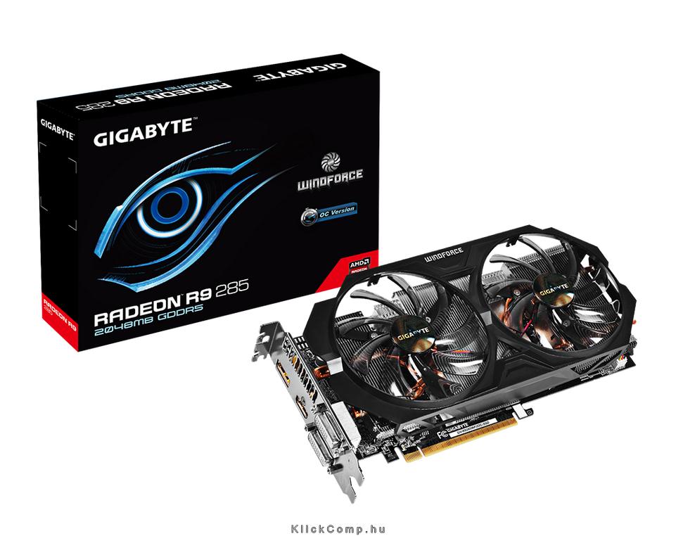 Eladó Már csak volt!!! GIGABYTE Video Card AMD Radeon R9 285 GDDR5, Cooler(Double Slot), Retail - olcsó, Új Eladó Már csak volt!!! - Miskolc ( Borsod-Abaúj-Zemplén ) fotó
