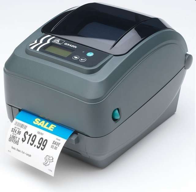Eladó Már csak volt!!! Zebra vonalkód-nyomtató GX420t Thermal Transfer Desktop Printer, 203dpi, Bluetoo - olcsó, Új Eladó Már csak volt!!! - Miskolc ( Borsod-Abaúj-Zemplén ) fotó