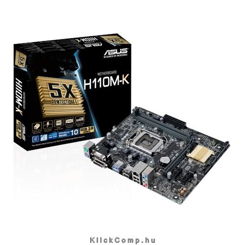 Eladó Már csak volt!!! Alaplap H110M s1151 Asus H110M-K - olcsó, Új Eladó Már csak volt!!! - Miskolc ( Borsod-Abaúj-Zemplén ) fotó