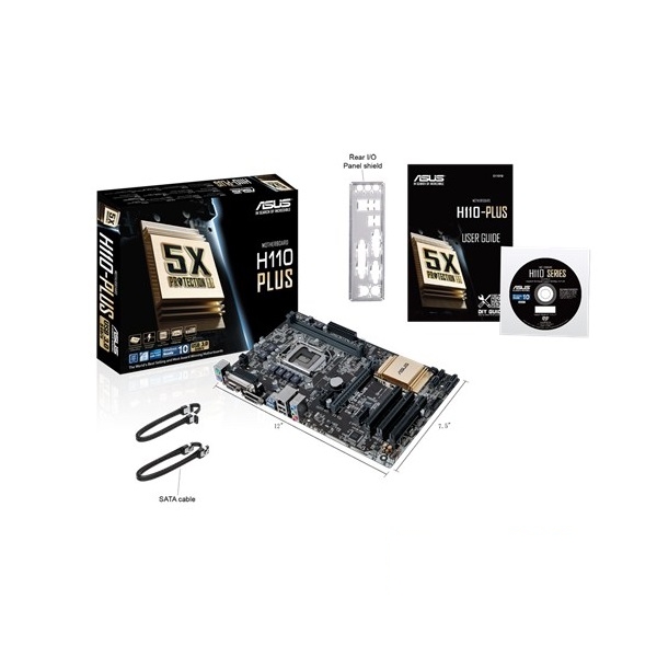 Eladó Már csak volt!!! Alaplap H110 S1151 ASUS H110-PLUS ATX - olcsó, Új Eladó Már csak volt!!! - Miskolc ( Borsod-Abaúj-Zemplén ) fotó
