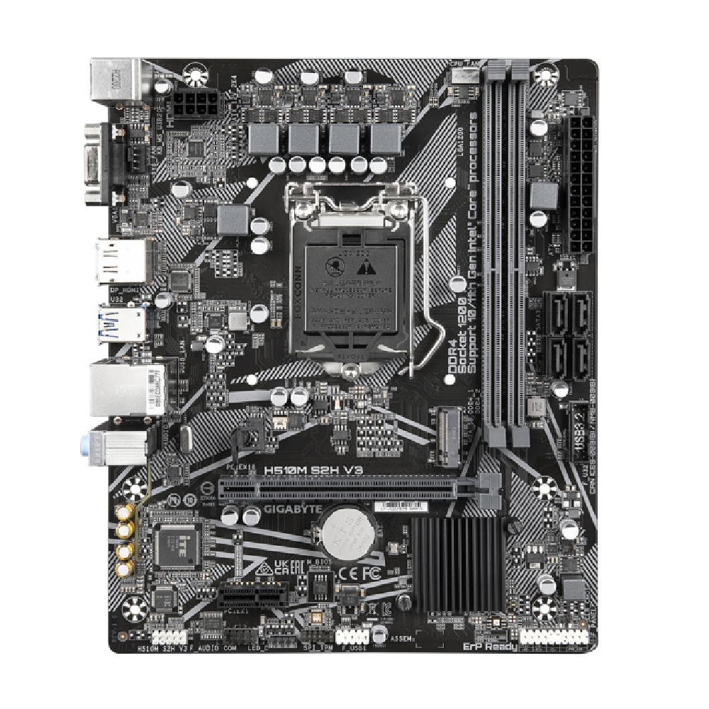 Eladó Alaplap H510 LGA1200 2xDDR4 Gigabyte H510M S2H V3 mATX - olcsó, Új Eladó - Miskolc ( Borsod-Abaúj-Zemplén ) fotó