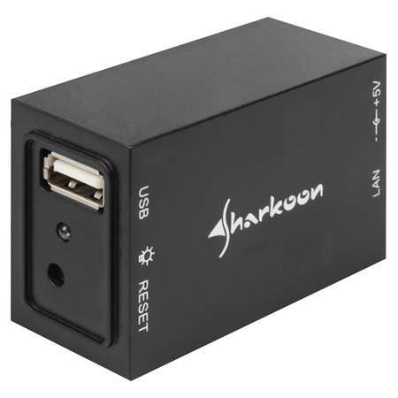Eladó Már csak volt!!! Ethernet USB LAN port 100 - 1 portos USB szerver Sharkoon (1 év gar) - olcsó, Új Eladó Már csak volt!!! - Miskolc ( Borsod-Abaúj-Zemplén ) fotó