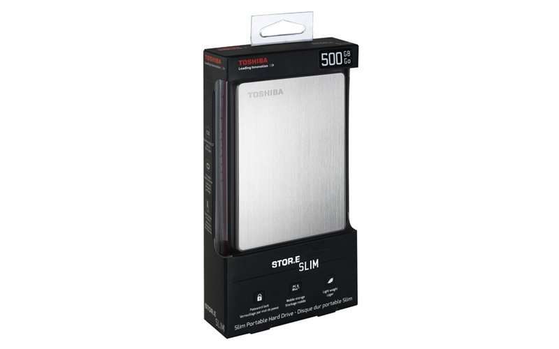 Eladó Már csak volt!!! Toshiba Külső HDD 2.5" 500GB STOR.E Slim Silver USB3.0 (HDTD105ES3D1) - olcsó, Új Eladó Már csak volt!!! - Miskolc ( Borsod-Abaúj-Zemplén ) fotó