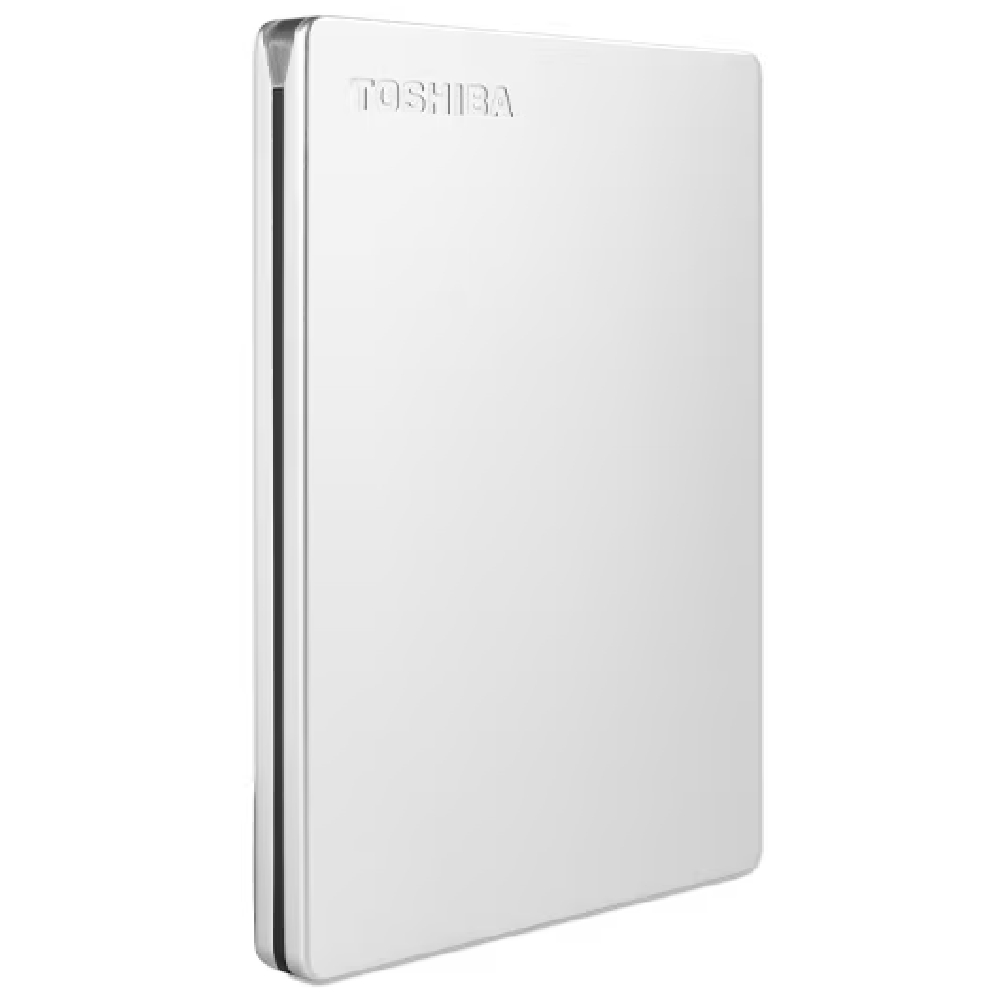 Eladó 2TB Külső HDD 2.5" USB 3.0 Toshiba Canvio Slim Ezüst szálcsiszolt alumínium - olcsó, Új Eladó - Miskolc ( Borsod-Abaúj-Zemplén ) fotó