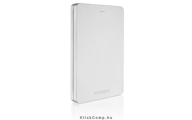 Eladó Már csak volt!!! 1TB Külső HDD 2.5" USB3.0 Toshiba Canvio Alu Ezüst aluminium, metál fényű - olcsó, Új Eladó Már csak volt!!! - Miskolc ( Borsod-Abaúj-Zemplén ) fotó