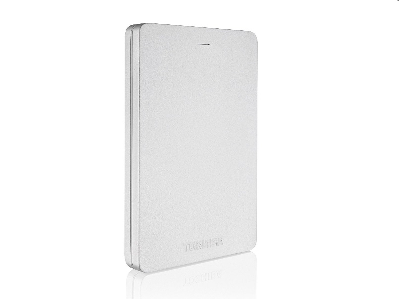 Eladó Már csak volt!!! 1TB Külső HDD 2.5" Toshiba Canvio Alu USB3.0 Ezüst metál fényű - olcsó, Új Eladó Már csak volt!!! - Miskolc ( Borsod-Abaúj-Zemplén ) fotó