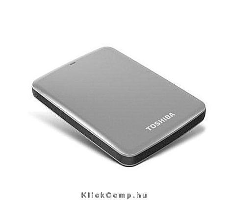 Eladó Már csak volt!!! 2TB Külső HDD 2.5" USB3.0 Toshiba Canvio Alu Ezüst aluminium, metál fényű - olcsó, Új Eladó Már csak volt!!! - Miskolc ( Borsod-Abaúj-Zemplén ) fotó