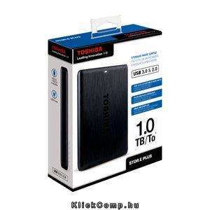 Eladó Már csak volt!!! 1TB Külső HDD 2.5" USB3.0 Toshiba Canvio Plus Fekete szálcsiszolt - olcsó, Új Eladó Már csak volt!!! - Miskolc ( Borsod-Abaúj-Zemplén ) fotó