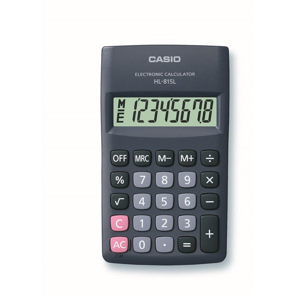 Eladó Zsebszámológép Casio HL-815L fekete - olcsó, Új Eladó - Miskolc ( Borsod-Abaúj-Zemplén ) fotó