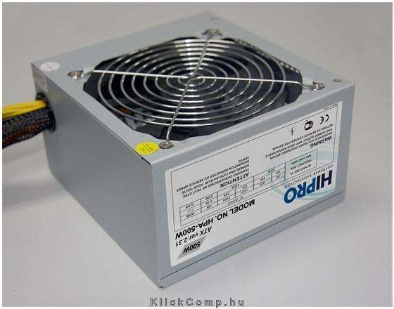 Eladó Már csak volt!!! Hipro 500W Akt.PFC 12cm ventillátorral bulk tápegység - olcsó, Új Eladó Már csak volt!!! - Miskolc ( Borsod-Abaúj-Zemplén ) fotó