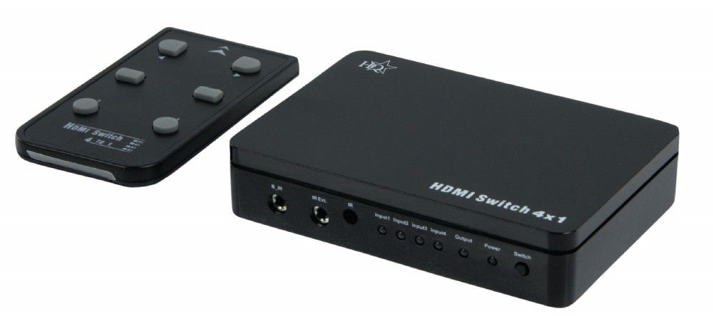 Eladó Már csak volt!!! 4 PORTOS HDMI KAPCSOLÓ, 3D TÁMOGATÁSSAL - olcsó, Új Eladó Már csak volt!!! - Miskolc ( Borsod-Abaúj-Zemplén ) fotó