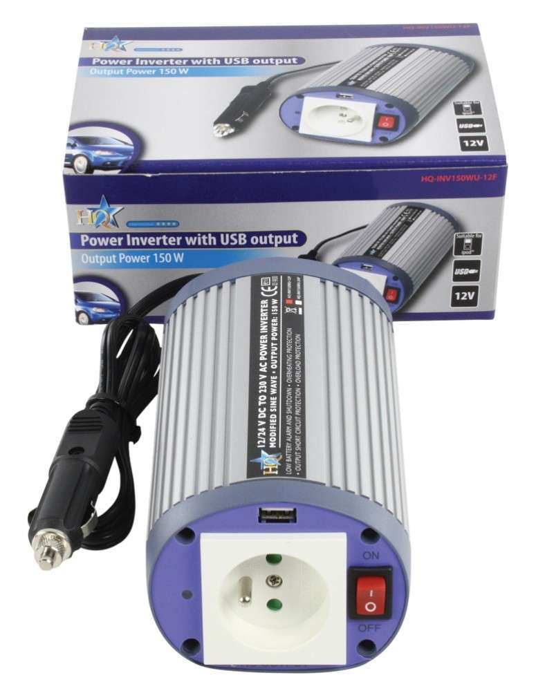 Eladó Már csak volt!!! INVERTER 12 V 230 V 150W Plus USB - olcsó, Új Eladó Már csak volt!!! - Miskolc ( Borsod-Abaúj-Zemplén ) fotó