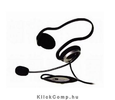 Eladó Már csak volt!!! Fejhallgató ezüst-fekete A4-Tech headset - olcsó, Új Eladó Már csak volt!!! - Miskolc ( Borsod-Abaúj-Zemplén ) fotó