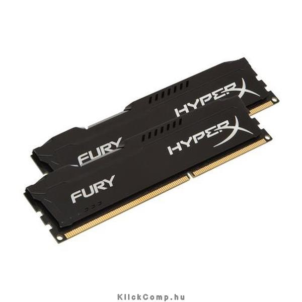 Eladó Már csak volt!!! 8GB DDR3 Memória 1600MHz CL10 Kit 2x4GB Kingston HyperX Fury Black HX316C10FBK2 - olcsó, Új Eladó Már csak volt!!! - Miskolc ( Borsod-Abaúj-Zemplén ) fotó