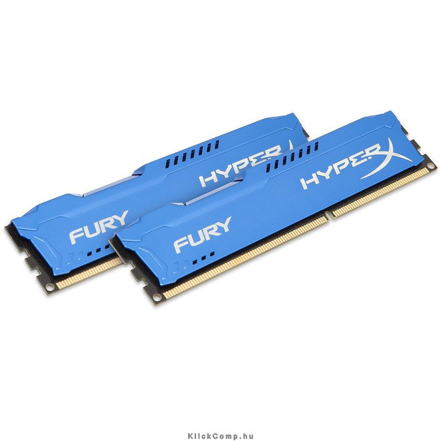Eladó Már csak volt!!! 16GB DDR3 Memória 1600MHz CL10 2x8GB KINGSTON HyperX Fury Blue HX316C10FK2 16 - olcsó, Új Eladó Már csak volt!!! - Miskolc ( Borsod-Abaúj-Zemplén ) fotó