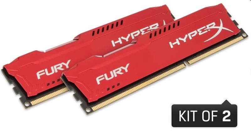 Eladó Már csak volt!!! 16GB DDR3 memória 1600MHz  (Kit 2db 8GB) Kingston HyperX FURY HX316C10FRK2 16 pi - olcsó, Új Eladó Már csak volt!!! - Miskolc ( Borsod-Abaúj-Zemplén ) fotó