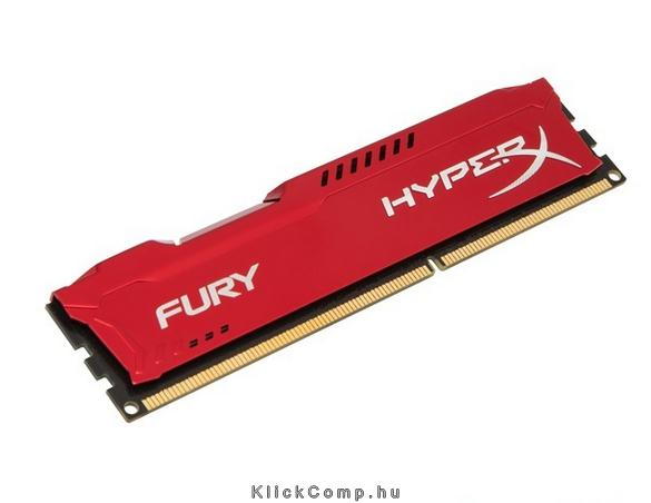 Eladó Már csak volt!!! 4GB DDR3 memória 1600MHz KINGSTON HyperX FURY piros HX316C10FR 4 - olcsó, Új Eladó Már csak volt!!! - Miskolc ( Borsod-Abaúj-Zemplén ) fotó