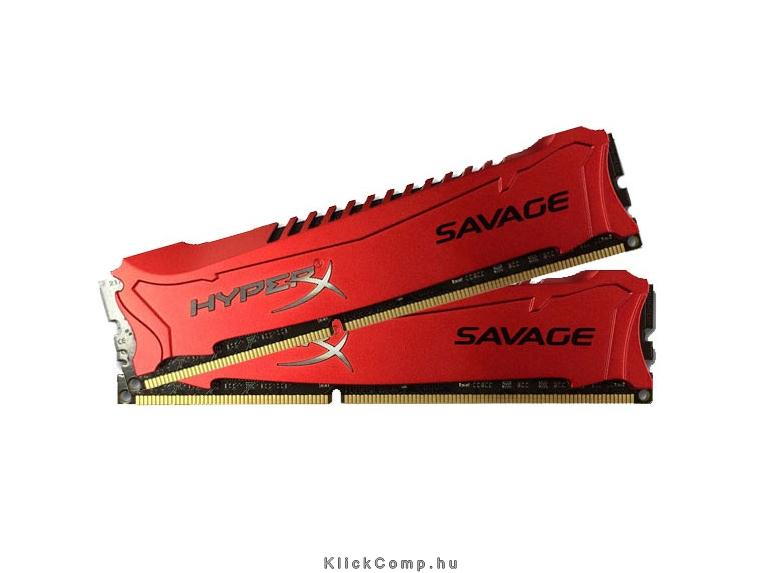 Eladó Már csak volt!!! 16GB DDR3 Memória 1600MHz Kit! 2db 8GB KINGSTON HyperX Savage XMP memória HX316C - olcsó, Új Eladó Már csak volt!!! - Miskolc ( Borsod-Abaúj-Zemplén ) fotó