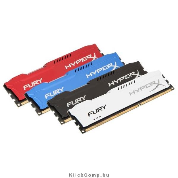 Eladó Már csak volt!!! 8GB DDR3 memória 1866MHz CL10 DIMM memória Kit of 2 Kingston HyperX FURY Blue - olcsó, Új Eladó Már csak volt!!! - Miskolc ( Borsod-Abaúj-Zemplén ) fotó