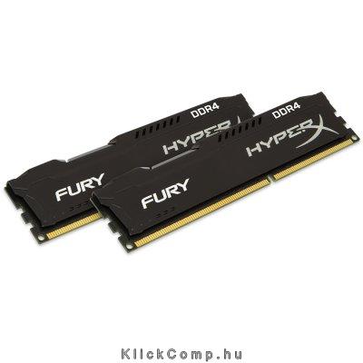 Eladó Már csak volt!!! 16GB DDR4 Memória 2133MHz CL14 DIMM (Kit of 2) KINGSTON HYPERX Fury Black Series - olcsó, Új Eladó Már csak volt!!! - Miskolc ( Borsod-Abaúj-Zemplén ) fotó