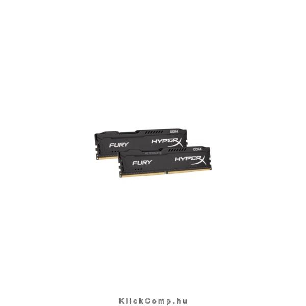 Eladó Már csak volt!!! 8GB DDR4 memória 2133MHz CL14 DIMM memória Kit of 2 Kingston HyperX FURY Black - olcsó, Új Eladó Már csak volt!!! - Miskolc ( Borsod-Abaúj-Zemplén ) fotó