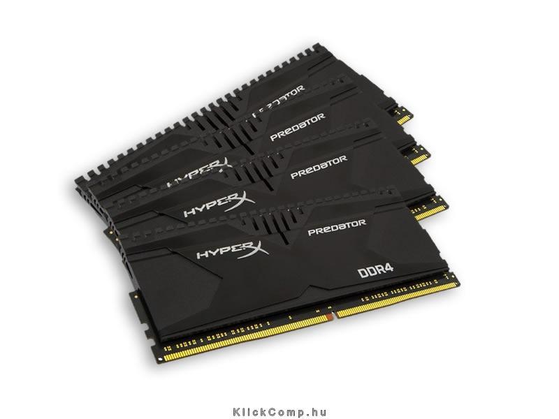 Eladó Már csak volt!!! 16GB DDR4 Memória 2400MHz Kit 4db 4GB memória KINGSTON HyperX Predator XMP HX424 - olcsó, Új Eladó Már csak volt!!! - Miskolc ( Borsod-Abaúj-Zemplén ) fotó