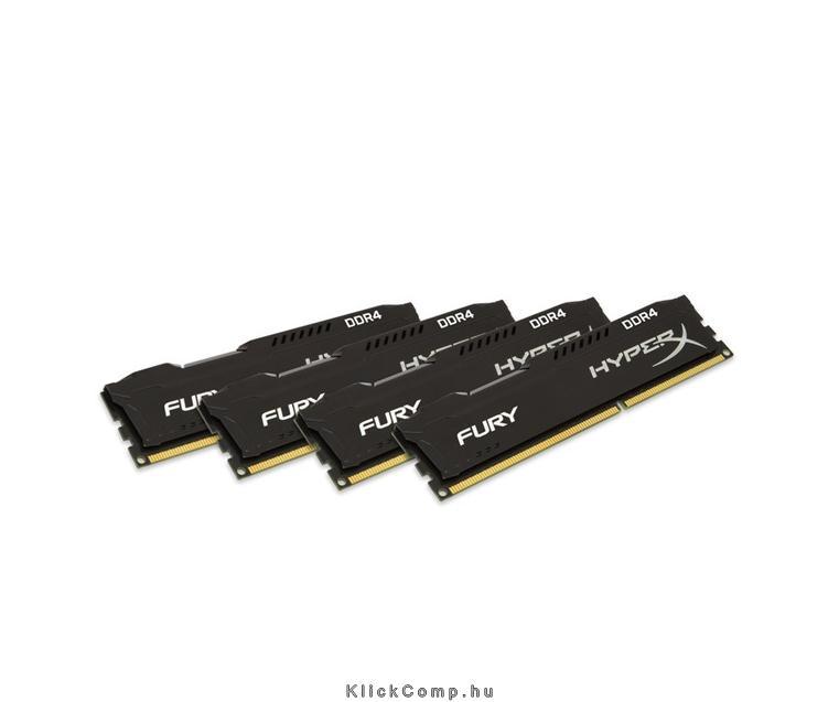 Eladó Már csak volt!!! 32GB DDR4 Memória 2400MHz Kit 4db 8GB memória KINGSTON HyperX FURY HX424C15FBK4 - olcsó, Új Eladó Már csak volt!!! - Miskolc ( Borsod-Abaúj-Zemplén ) fotó