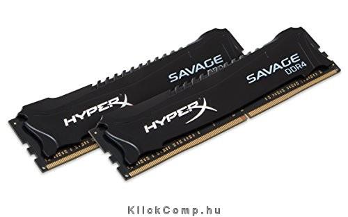 Eladó Már csak volt!!! 8GB DDR4 memória 2666MHz Kit 2db 4GB Kingston HyperX Savage Fekete XMP HX426C13S - olcsó, Új Eladó Már csak volt!!! - Miskolc ( Borsod-Abaúj-Zemplén ) fotó