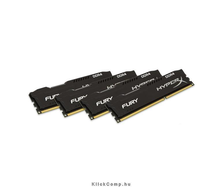 Eladó Már csak volt!!! 32GB DDR4 Memória 2666MHz Kit 4db 8GB memória KINGSTON HyperX FURY HX426C15FBK4 - olcsó, Új Eladó Már csak volt!!! - Miskolc ( Borsod-Abaúj-Zemplén ) fotó