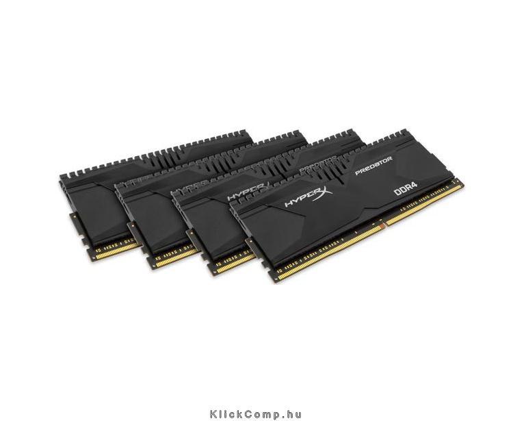 Eladó Már csak volt!!! 16GB DDR4 Memória 2800MHz Kit 4db 4GB memória KINGSTON HyperX Predator XMP HX428 - olcsó, Új Eladó Már csak volt!!! - Miskolc ( Borsod-Abaúj-Zemplén ) fotó