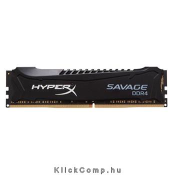 Eladó Már csak volt!!! Memória 8GB 2800MHz DDR4 CL14 KINGSTON HyperX Savage Black - olcsó, Új Eladó Már csak volt!!! - Miskolc ( Borsod-Abaúj-Zemplén ) fotó